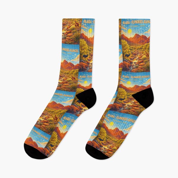 Item preview, Ikara Flinders Ranges National Park and Wilpena Pound in South Australia designed and sold by StampMyPassport.
