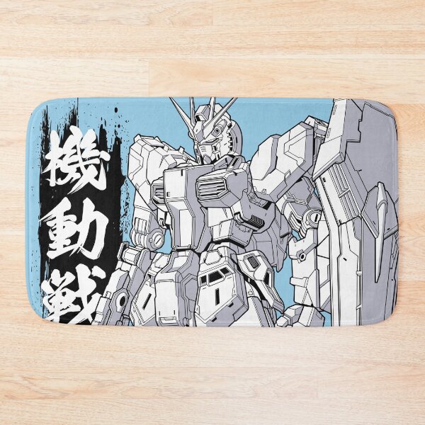 Item preview, Nu Gundam With Kanji Writing designed and sold by Snapnfit.