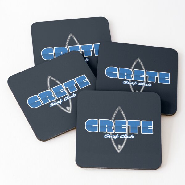 Item preview, Crete Greece Surf Club Graphic designed and sold by Bold & Brewed.