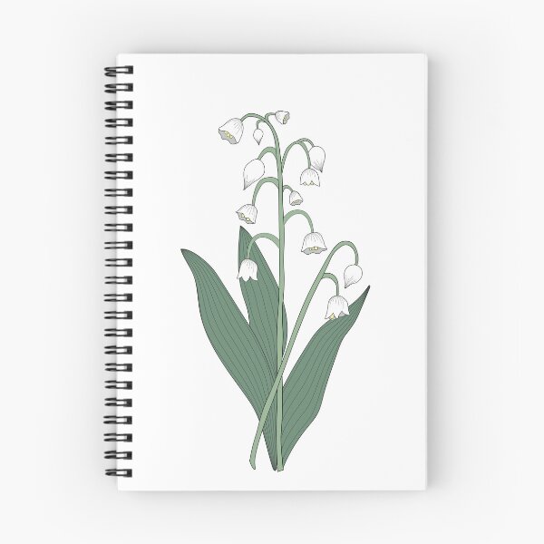 Item preview, Spring lily of the valley - Illustration designed and sold by AtelierMCILLU.