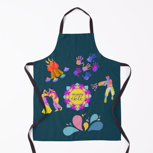 Item preview, Happy Holi Colorful Festival Design | Indian Festival Art Celebration Illustration designed and sold by CreativePallavi.