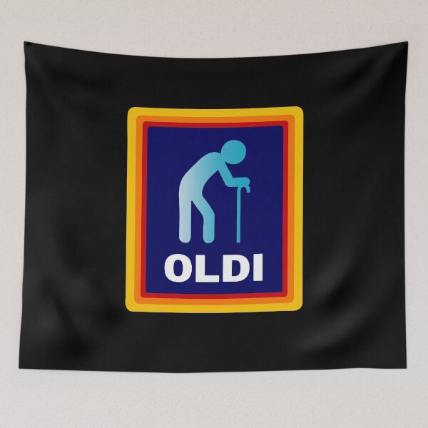 Item preview, Oldi - Funny Parody for Grandpa Birthday or Grandma Birthday designed and sold by farhanhafeez.