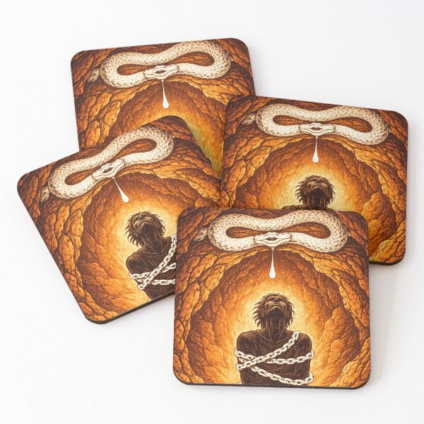 Item preview, Loki Bound (norse mythology) designed and sold by chihuahuashower.