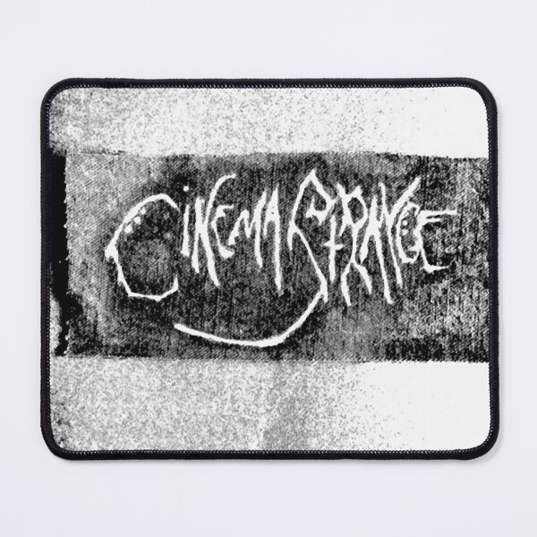 Item preview, Cinema Strange deathrock goth band text name logo artwork stuff for dark punks T-Shirt designed and sold by BertrandClem.
