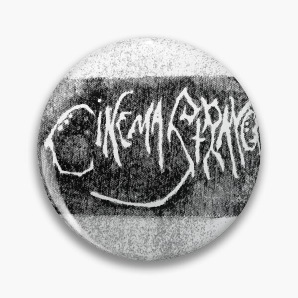 Item preview, Cinema Strange deathrock goth band text name logo artwork stuff for dark punks T-Shirt designed and sold by BertrandClem.