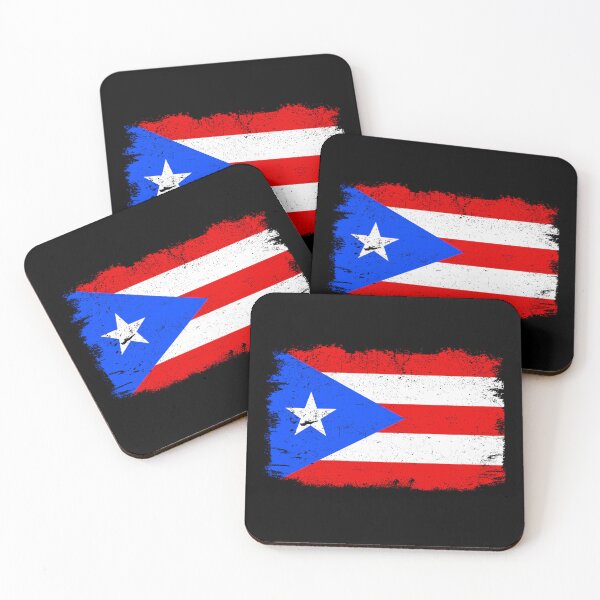 Item preview, Puerto Rico Flag Caribbean Island Puerto Rico USA Territory designed and sold by farhanhafeez.