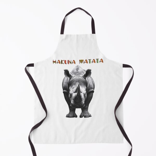 Item preview, No Worries (Hakuna Matata) Vicious Rhino Adventure designed and sold by KAUKUDESIGNS.