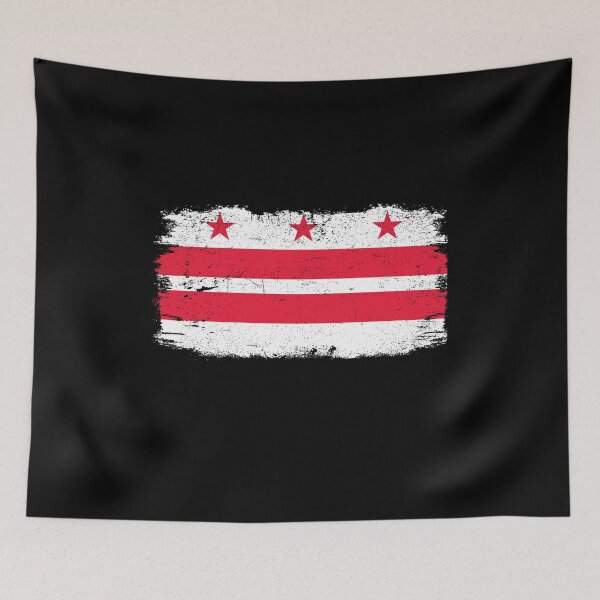Item preview, Washington D.C. Columbia USA Capital Flag Distressed Vintage designed and sold by farhanhafeez.