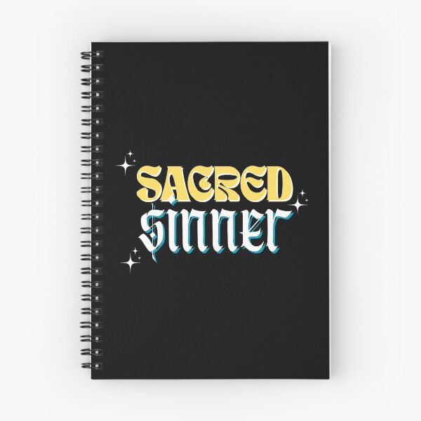 Item preview, Sacred Sinner | Gold Cyan Y2K Gothic Aesthetic Streetwear designed and sold by JB-designstudio.