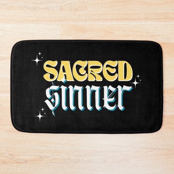 Item preview, Sacred Sinner | Gold Cyan Y2K Gothic Aesthetic Streetwear designed and sold by JB-designstudio.