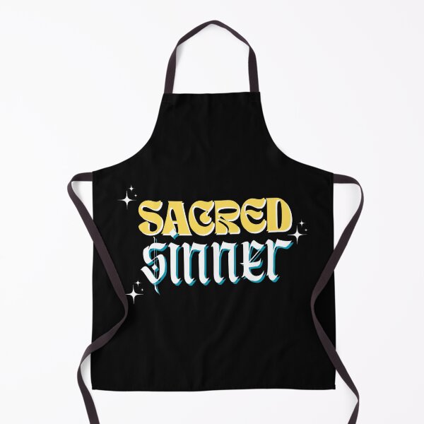 Item preview, Sacred Sinner | Gold Cyan Y2K Gothic Aesthetic Streetwear designed and sold by JB-designstudio.