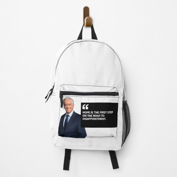 Item preview, Hope Is the First Step on the Road to Disappointment – Dark Humor Motivational Quote designed and sold by StrayaDesign.