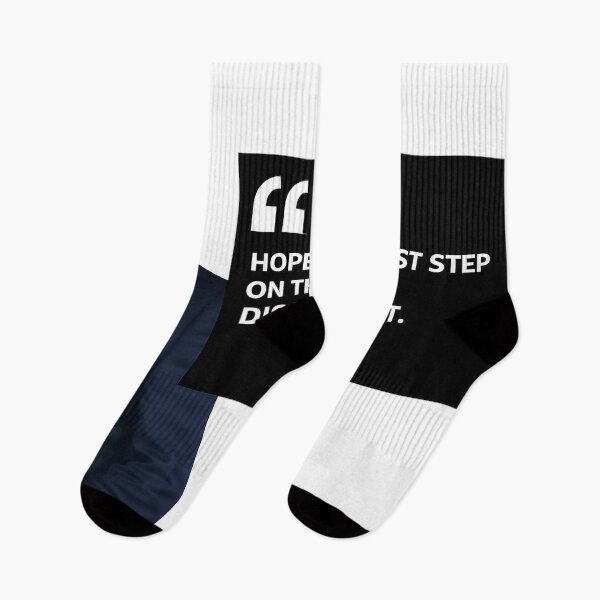 Item preview, Hope Is the First Step on the Road to Disappointment – Dark Humor Motivational Quote designed and sold by StrayaDesign.