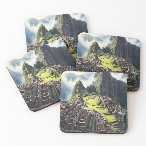 Item preview, Machu Picchu Peru - Ancient Inca City Vector Art designed and sold by TheDesignDen21.