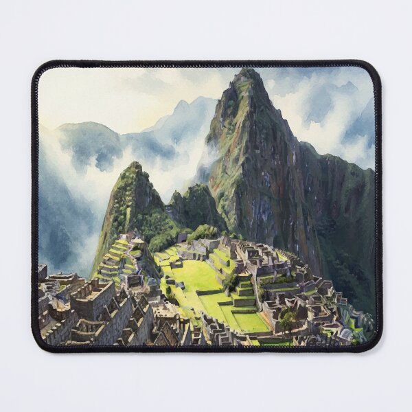 Item preview, Machu Picchu Peru - Ancient Inca City Vector Art designed and sold by TheDesignDen21.
