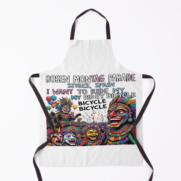 Item preview, Rosen Montag Parade Sitges Spain T-Shirt – Colorful Carnival Bicycle Festival Design | Pride Parade Party Art designed and sold by Sushikidsntoddlers.