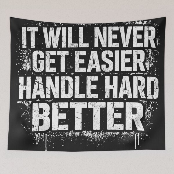 Item preview, it never gets easier handle hard better designed and sold by Catfighter.