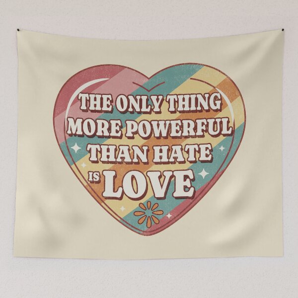 Item preview, The Only Thing More Powerful Than Hate Is Love. #2 (vintage) designed and sold by EunsooLee.
