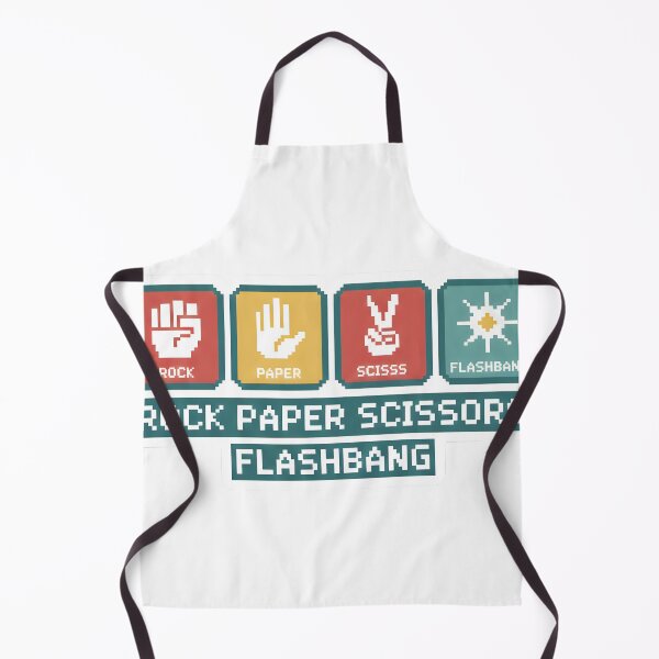 Item preview, Rock Paper Scissors Flashbang Pixel Gaming Meme designed and sold by LunaMagicStudio.