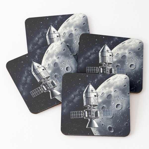 Item preview, Spacecraft on Lunar Orbit designed and sold by SunDrift.