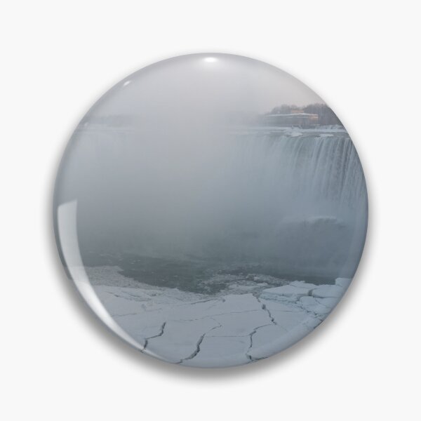 Item preview, Spectacular Frozen Niagara Horseshoe Falls in Winter designed and sold by Georgia Mizuleva.