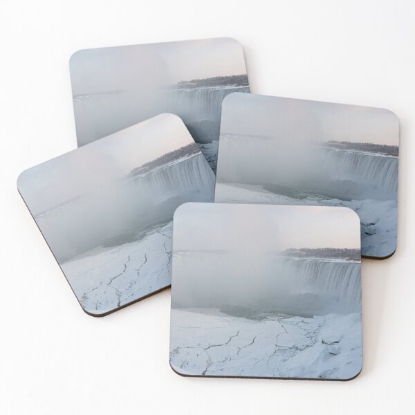Item preview, Spectacular Frozen Niagara Horseshoe Falls in Winter designed and sold by Georgia Mizuleva.