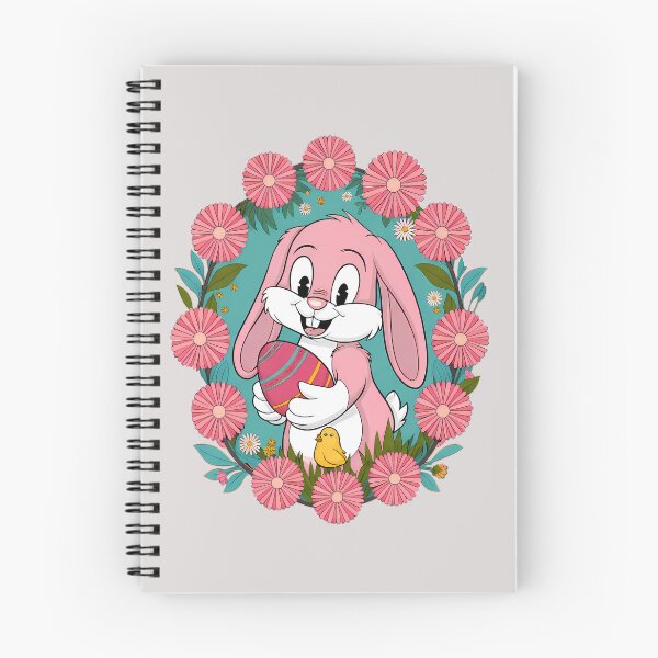 Item preview, Easter Bunny with Egg – Colorful Spring Illustration designed and sold by Art-Arcade6.