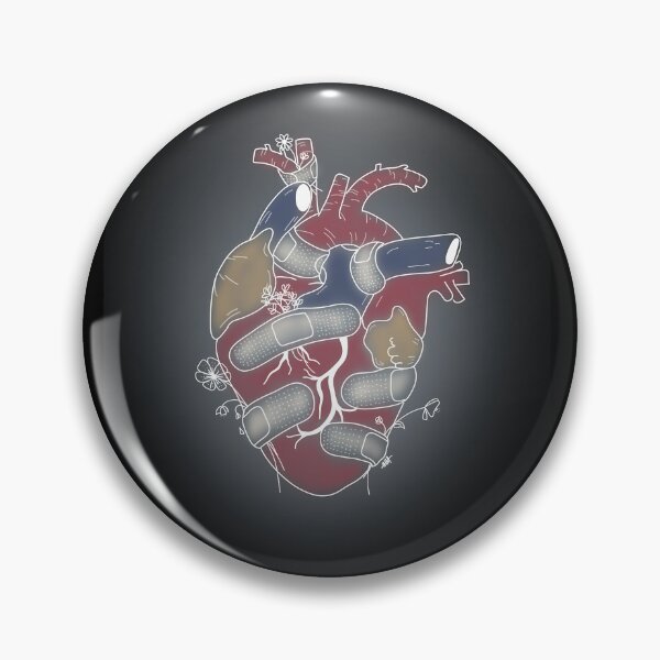 Item preview, Flower heart designed and sold by mira-muerte.