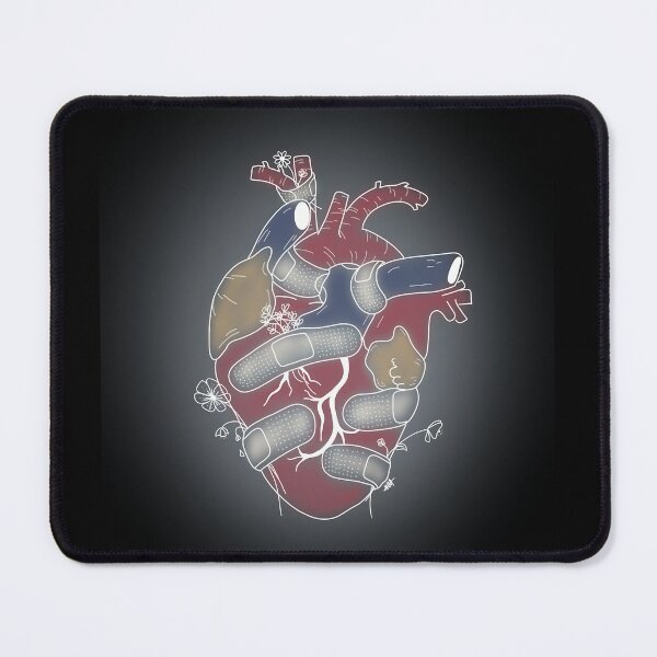 Item preview, Flower heart designed and sold by mira-muerte.