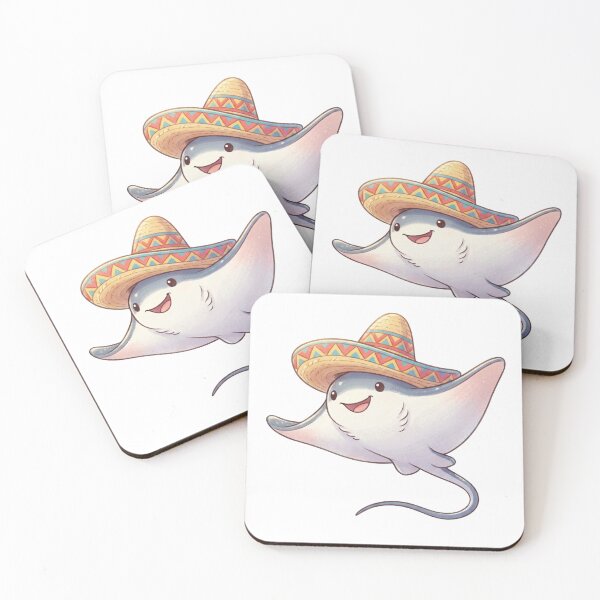 Item preview, Stingray wearing a sombrero designed and sold by Alohadreams.