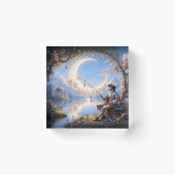 Item preview, Fisherman in a dream world designed and sold by Sigtrix.