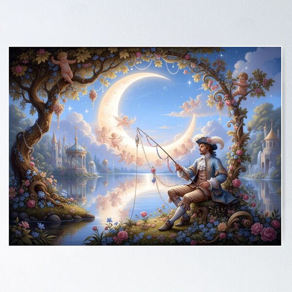 Item preview, Fisherman in a dream world designed and sold by Sigtrix.