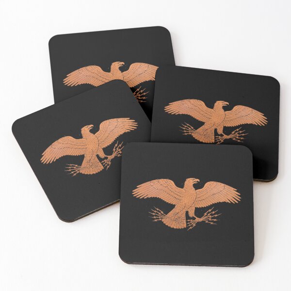 Item preview, The Divine Courier: Ancient Greek Red-Figure Eagle of Zeus designed and sold by FreiherrPK.