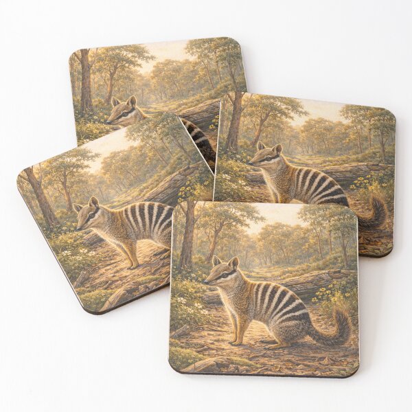 Item preview, Numbat in Western Australia Dryandra Woodland designed and sold by PamLeeDesign.