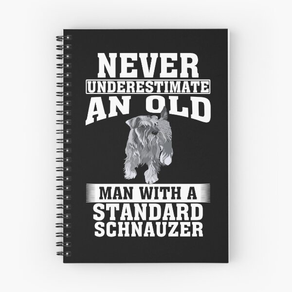 Artikelvorschau, Unterschätzen Sie niemals einen alten Mann mit Standardschnauzer entworfen und verkauft von CosmoKitsch.
