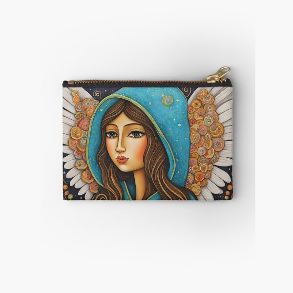 Item preview, Angel with wings wearing a hoodie Dancing  designed and sold by Colin Bentham.