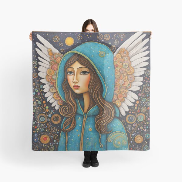 Item preview, Angel with wings wearing a hoodie Dancing designed and sold by Colin Bentham.