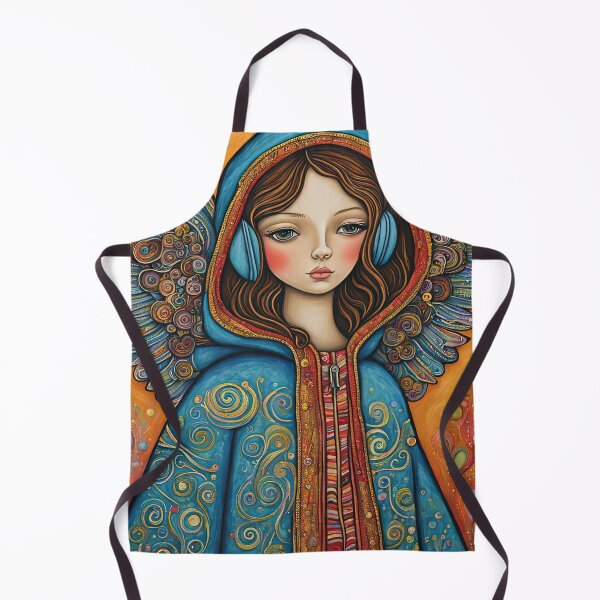 Item preview, Angel with wings wearing a hoodie Dancing  designed and sold by Colin Bentham.