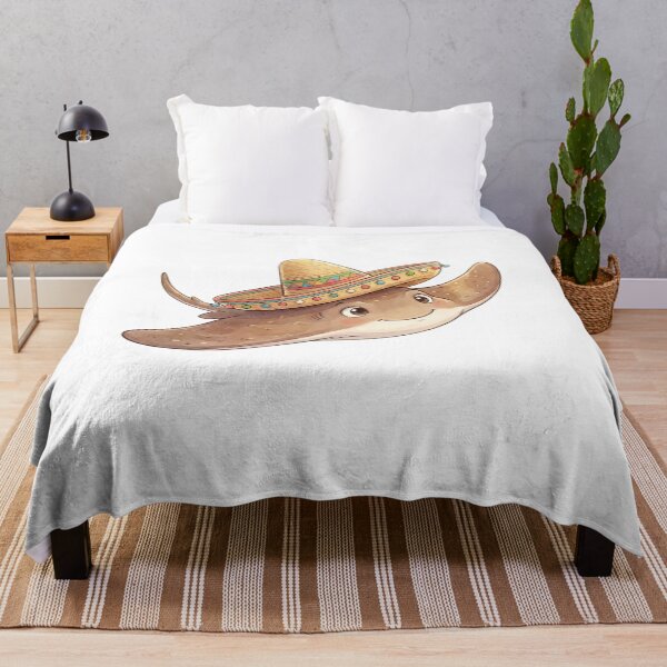 Item preview, Stingray with a Mexican sombrero designed and sold by Alohadreams.