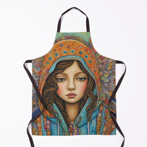 Item preview, Angel with wings wearing a hoodie Dancing  designed and sold by Colin Bentham.