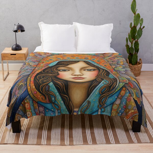 Item preview, Angel with wings wearing a hoodie Dancing designed and sold by Colin Bentham.