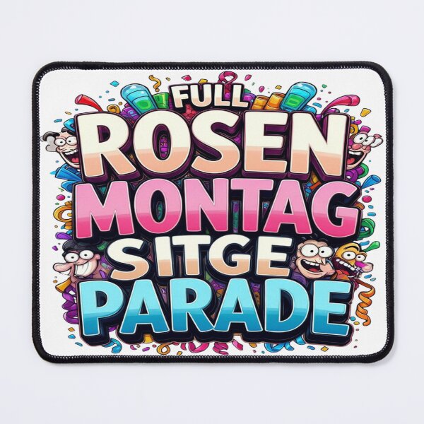 Item preview, Rosen Montag Parade Sitges Spain T-Shirt – Colorful Carnival Bicycle Festival Design | Pride Parade Party Art designed and sold by Sushikidsntoddlers.