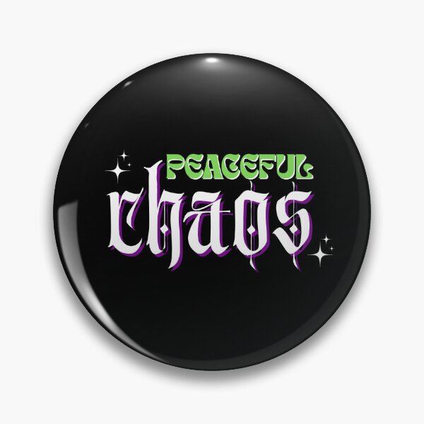 Item preview, Peaceful Chaos - Y2K Acid Goth Aesthetic designed and sold by JB-designstudio.