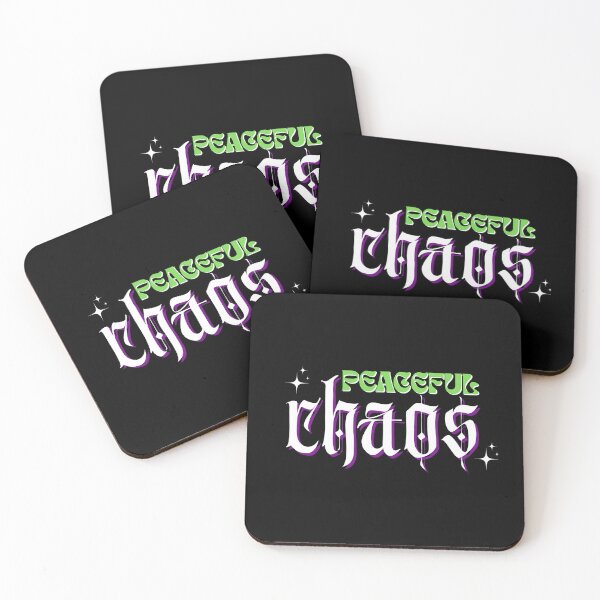 Item preview, Peaceful Chaos - Y2K Acid Goth Aesthetic designed and sold by JB-designstudio.