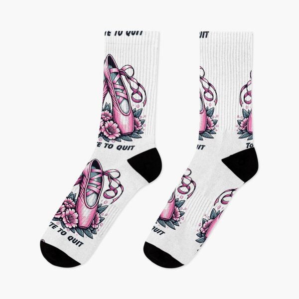 Item preview, Pink Ballet Shoes Floral Illustration designed and sold by All About DigiCraft by Fedelina.