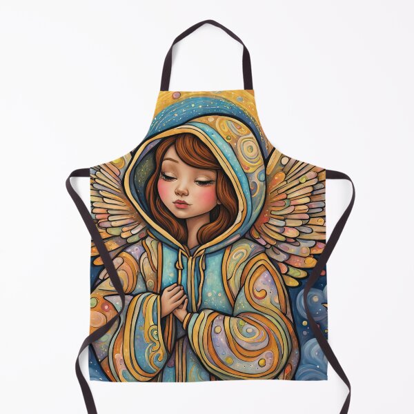 Item preview, Angel with wings wearing a hoodie Dancing  designed and sold by Colin Bentham.