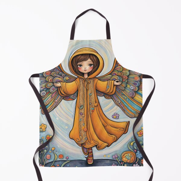 Item preview, Angel with wings wearing a hoodie Dancing  designed and sold by Colin Bentham.