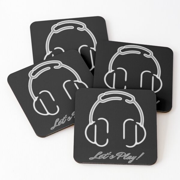 Item preview, Let's Play Gaming Headphones designed and sold by ArtStudiobyIta.