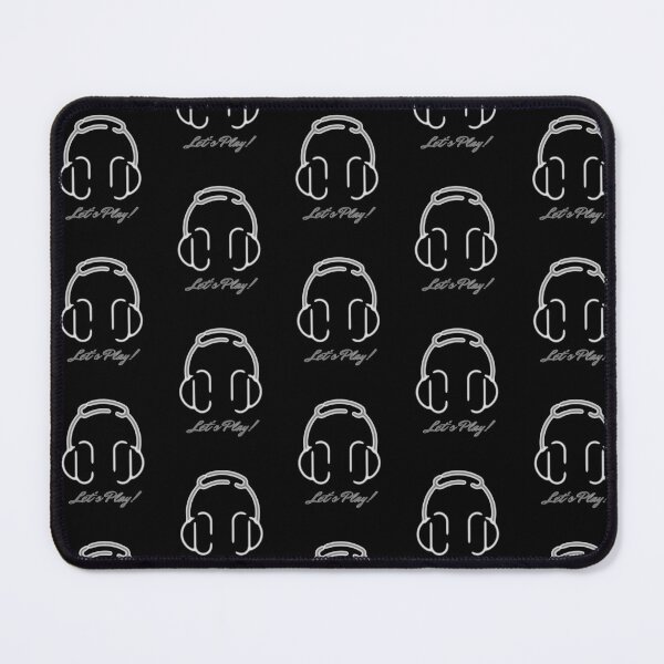 Item preview, Let's Play Gaming Headphones designed and sold by ArtStudiobyIta.