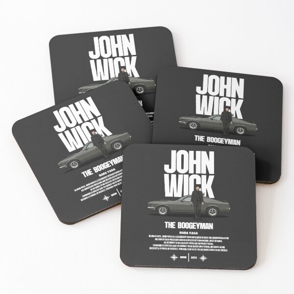 Item preview, John Wick Ford Mustang Boss 429 designed and sold by BronArtworks.